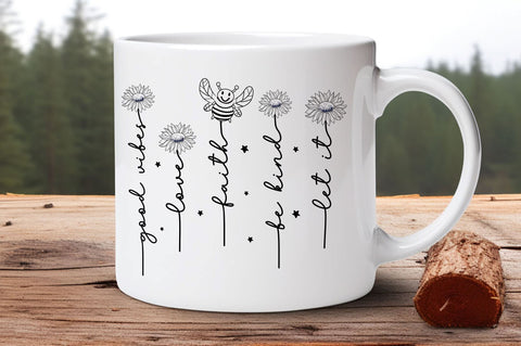 Let it, Love, good vibes svg Design SVG Regulrcrative 