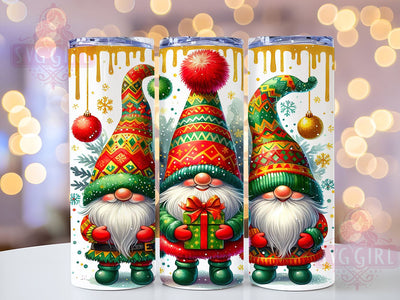 Let It Snow Gnome Tumbler, Christmas Gnomes Wrap, 20oz Sublimation Design, Digital Download, Holiday Gnome Print, Winter Decor, Cute Gnome Tumbler Sublimation SvggirlplusArt 