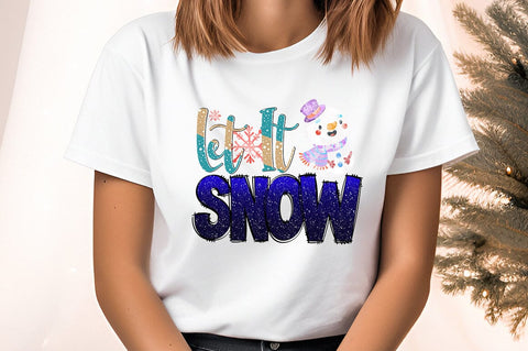 Let It Snow PNG Design Sublimation Designangry 