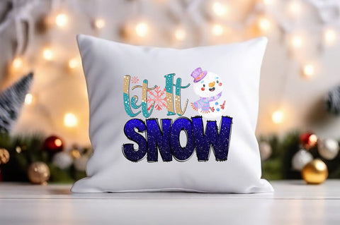 Let It Snow PNG Design Sublimation Designangry 