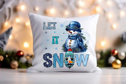 Let it snow PNG Design Sublimation Designangry 