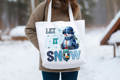 Let it snow PNG Design Sublimation Designangry 