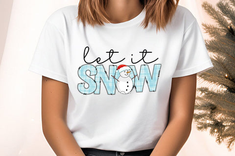 let it snow PNG Design Sublimation Designangry 