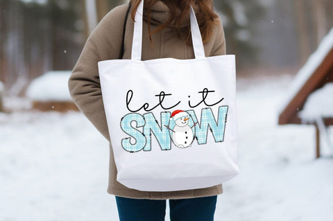 let it snow PNG Design Sublimation Designangry 