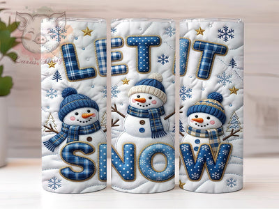 Let It Snow Snowmen 20oz Tumbler, Let It Snow Snowmen, Snowmen Tumbler, Let It Snow PNG, Snowmen Wrap PNG, Christmas Snowmen, Let It Snow Tumbler, Winter Snowmen PNG Sublimation Lara' s Designs 