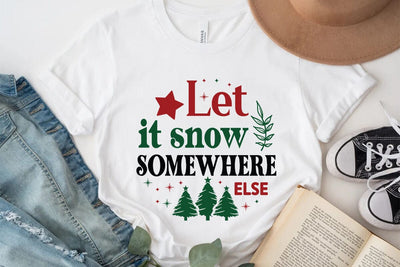 Let it snow somewhere else SVG Angelina750 