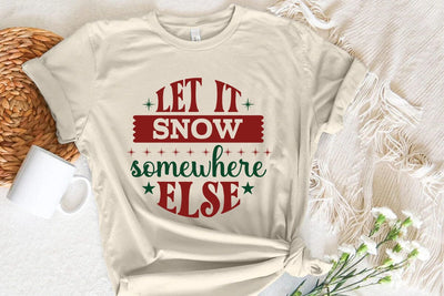 Let it snow somewhere else SVG Angelina750 