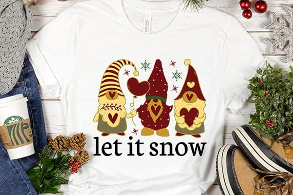 Let It Snow SVG Angelina750 