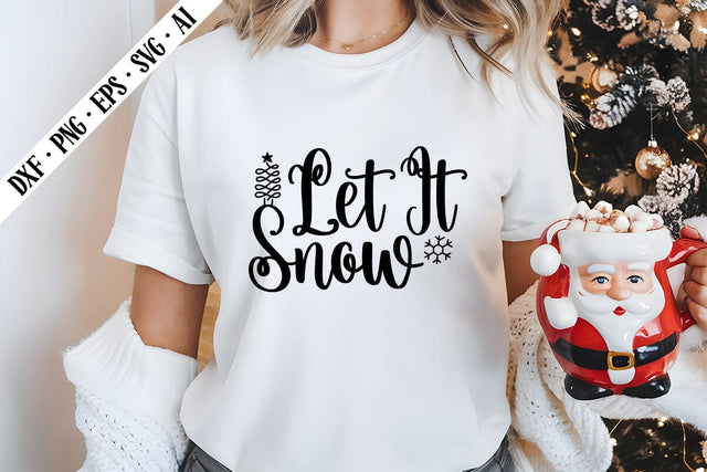 Let It Snow Svg, Christmas Svg Designs SVG shah alam 