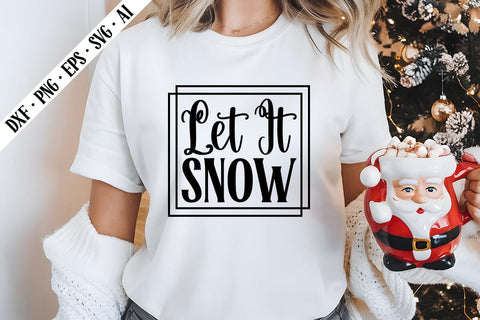 Let It Snow Svg, Christmas Svg Designs SVG shah alam 