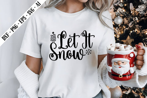 Let It Snow Svg, Christmas Svg Designs SVG shah alam 