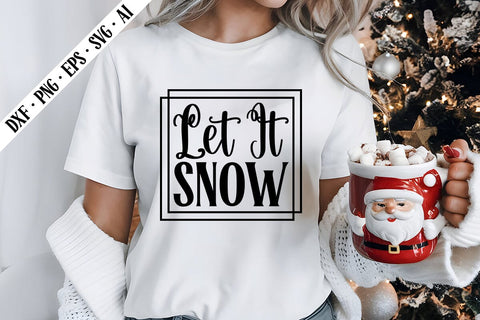 Let It Snow Svg, Christmas Svg Designs SVG shah alam 