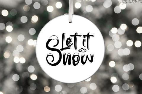 Let it snow SVG Design SVG Designangry 
