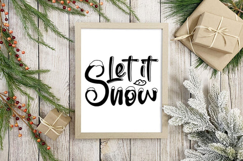 Let it snow SVG Design SVG Designangry 