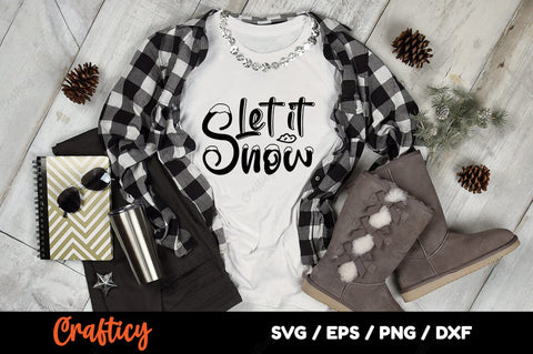 Let it snow SVG Design SVG Designangry 