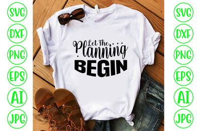 Let The Planning Begin SVG SVG Syaman 