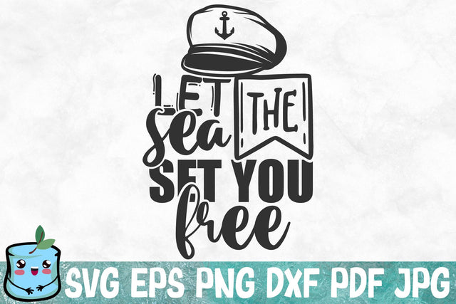Let The Sea Set You Free SVG MintyMarshmallows 