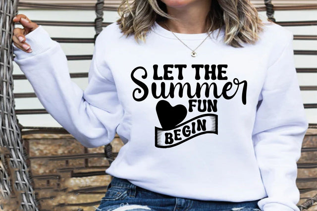 Let The Summer Fun Begin SVG nirmal108roy 