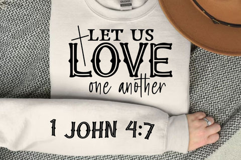 Let Us Love One Another SVG Design SVG Regulrcrative 