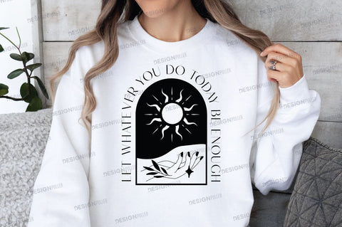 Let whatever you do today be enough Svg Design SVG Regulrcrative 