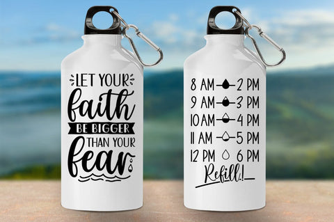Let your faith be bigger than your fear SVG Design SVG Designangry 