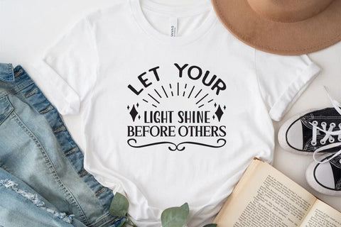 Let Your Light Shine Before Others SVG Angelina750 