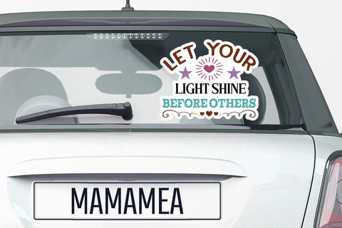Let Your Light Shine Before Others SVG Angelina750 