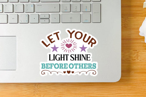 Let Your Light Shine Before Others SVG Angelina750 