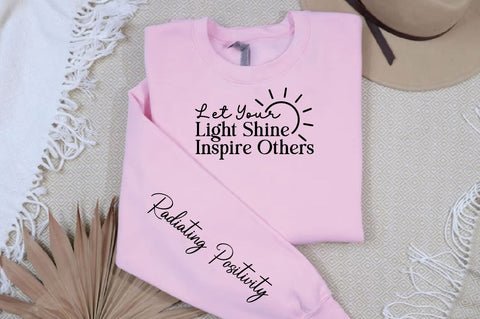 Let Your Light Shine Inspire Others Sleeve SVG Design SVG Designangry 