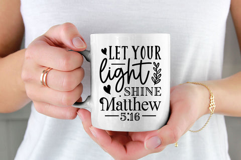 Let your light shine matthew Svg Design SVG Regulrcrative 