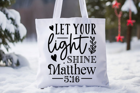 Let your light shine matthew Svg Design SVG Regulrcrative 