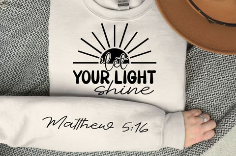 Let Your Light Shine SVG Design SVG Regulrcrative 