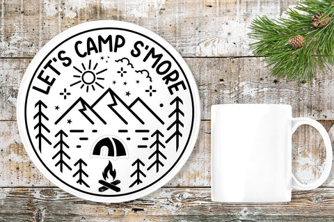 Lets camp smore SVG Design SVG Regulrcrative 