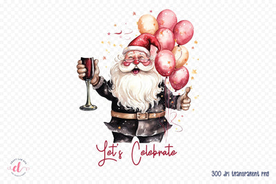 Let's Celebrate - New Year Sublimation Sublimation CraftLabSVG 