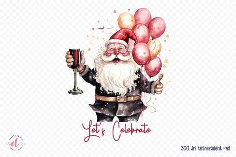 Let's Celebrate - New Year Sublimation Sublimation CraftLabSVG 