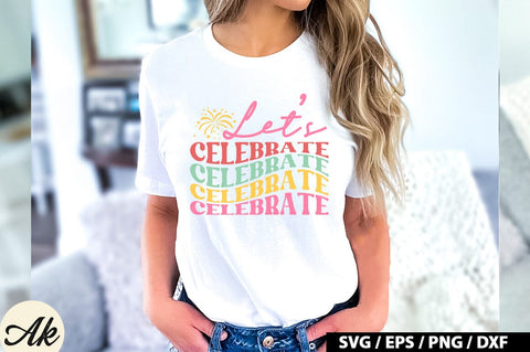 Lets celebrate Retro SVG SVG akazaddesign 