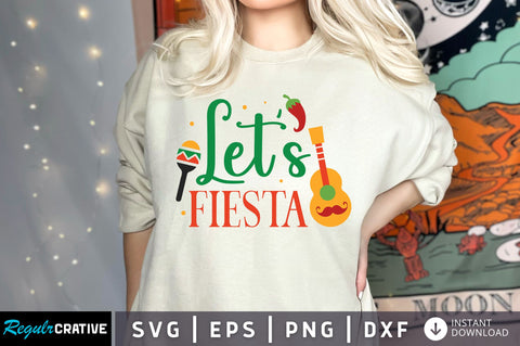 Lets fiesta SVG design SVG Regulrcrative 