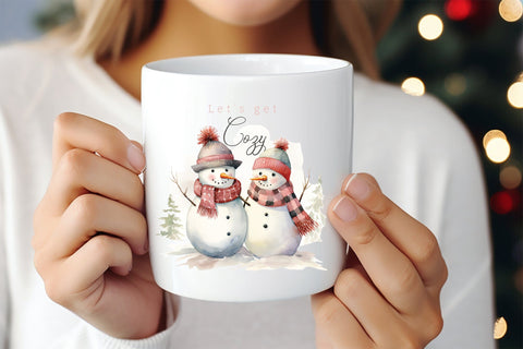 Let's Get Cozy | Winter PNG Sublimation Sublimation CraftLabSVG 