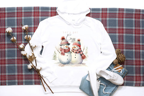 Let's Get Cozy | Winter PNG Sublimation Sublimation CraftLabSVG 