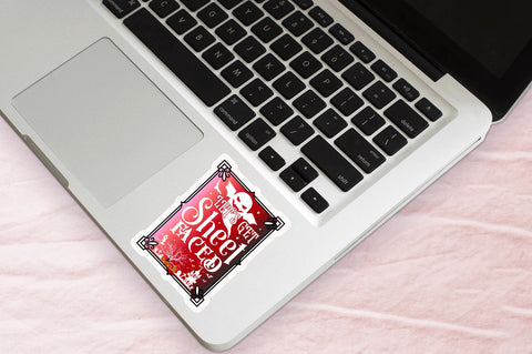 Lets get sheet faced Stickers Design Sublimation Regulrcrative 