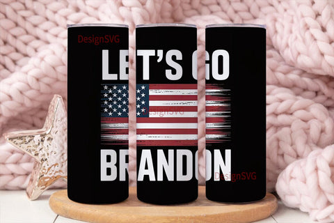 Let's Go Brandon 20oz Tumbler Sublimation DesignSVG 