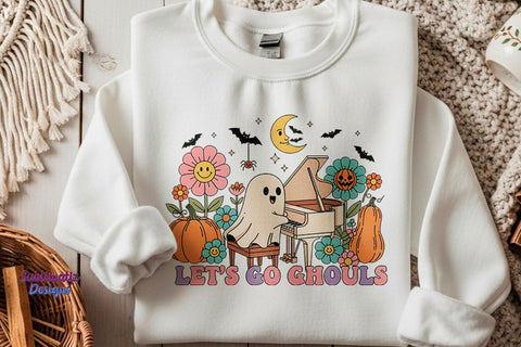 Let's Go Ghouls Halloween PNG Sublimation Sublimatiz Designs 