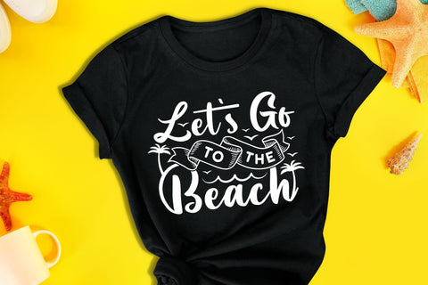 Let's Go to the Beach SVG Cut File SVG CraftLabSVG 