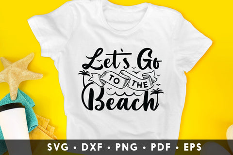 Let's Go to the Beach SVG Cut File SVG CraftLabSVG 