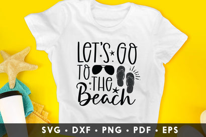 Let's Go to the Beach SVG Design SVG CraftLabSVG 