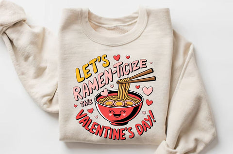 Let’s ramen ticize this Valentine’s Day! Sublimation SVG Regulrcrative 
