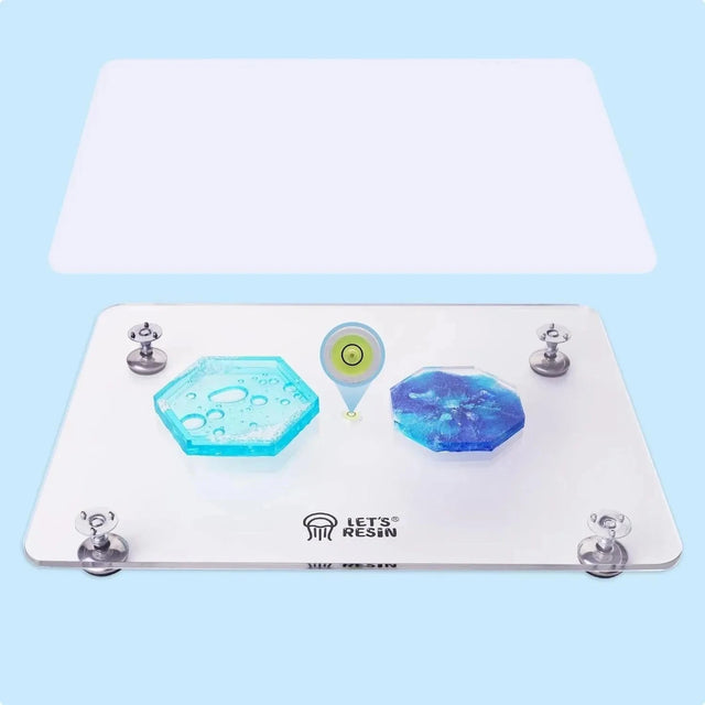 Let's Resin Adjustable Leveling Table & Silicone Mat Physical DIY Craft Warehouse 