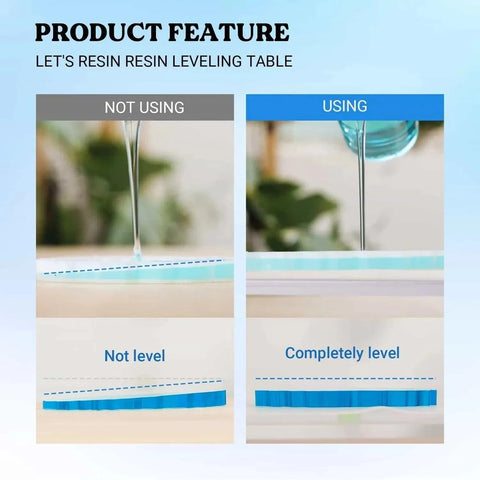 Let's Resin Adjustable Leveling Table & Silicone Mat Physical DIY Craft Warehouse 