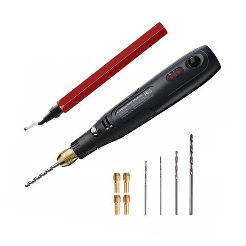 Let's Resin Drill with Deburring Tool - Mini Cordless Physical DIY Craft Warehouse 