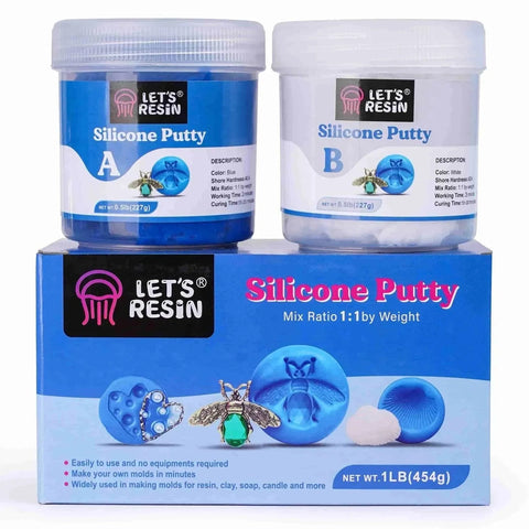 Let's Resin Mold Making - Silicone Putty Physical DIY Craft Warehouse 